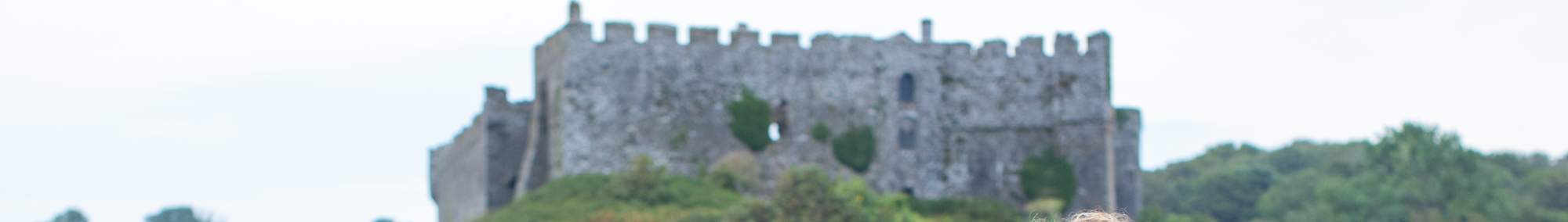 A castle in Pembrokeshire